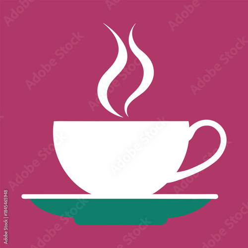 cup of coffee with steam