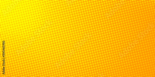 orange halftone background design. abstract orange and yellow dot background.