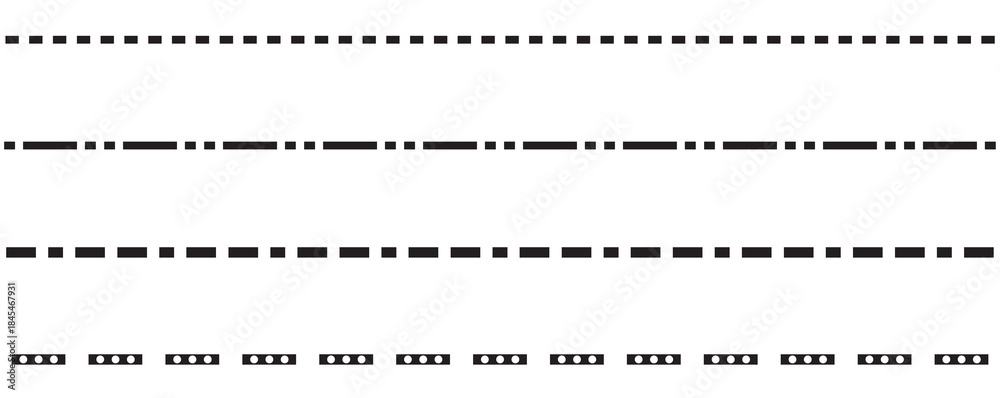 Obraz premium Abstract dotted arrow path with curved direction flow on transparent background PNG