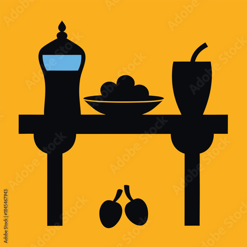 vector illustration of a cross