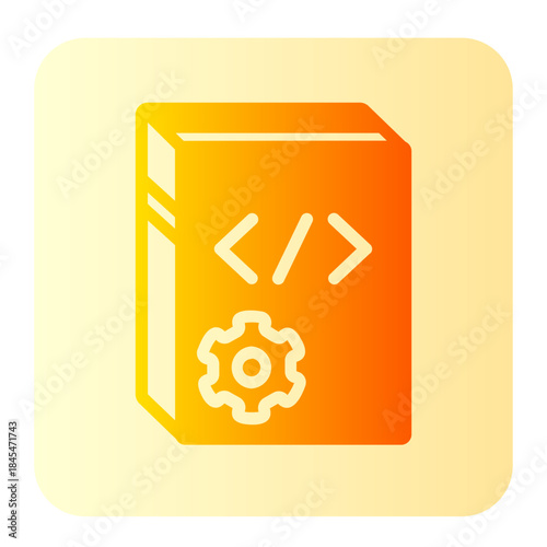 coding gradient icon