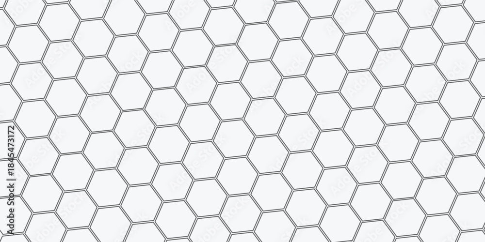 Fototapeta premium abstract black white stripe line. geometric hexagon texture background. polygon pattern. retro styled concept.