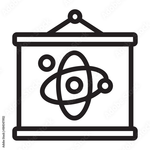 Science line icon