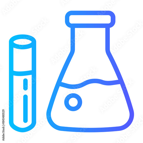chemistry gradient icon