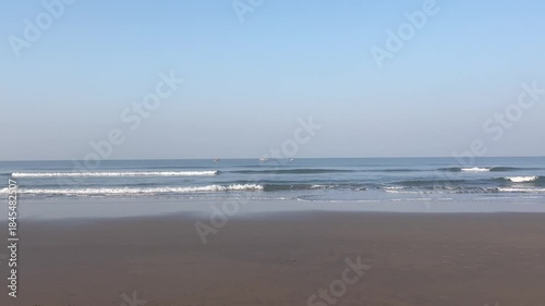 View on the beach in Goa, India