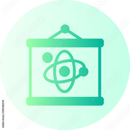 Science gradient icon