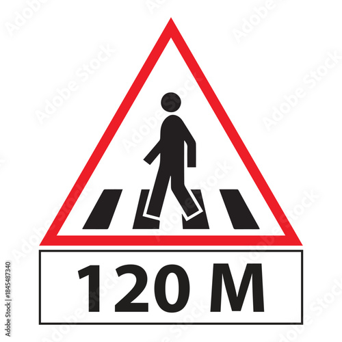 pedestrian crossing sign clip art transparent victor 120 M