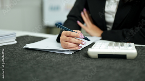 Bilde på lerret Tax deduction planning