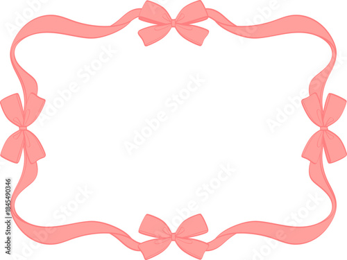 Romantic Ribbon Frame