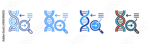 Genetic Icon, Multi Styles Icon Set