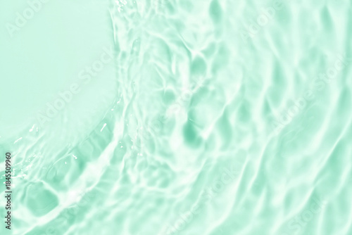 Obraz na plátně Soft focus cosmetic moisturizer water toner or emulsion green herbal extract abs