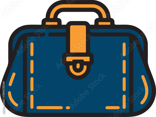 Simple Business Briefcase Icon