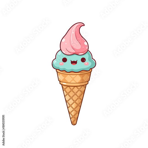 Cute Delicious Ice Cream Design Very Cool