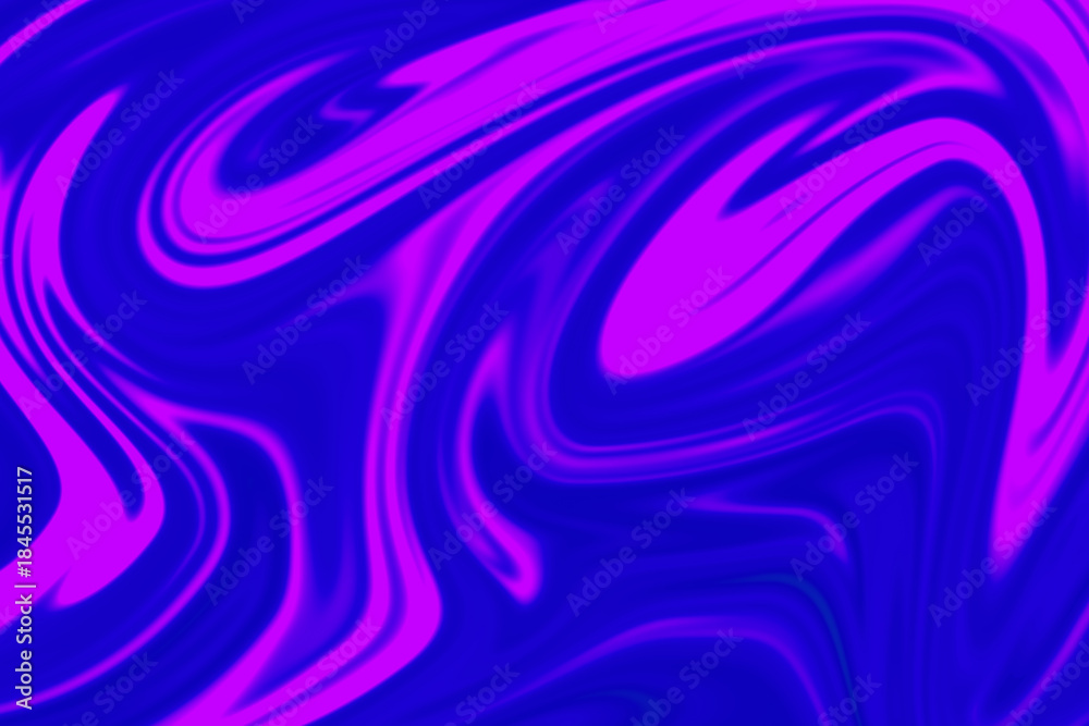 Obraz premium Deep Blue and Purple Abstract Fluid Art Background