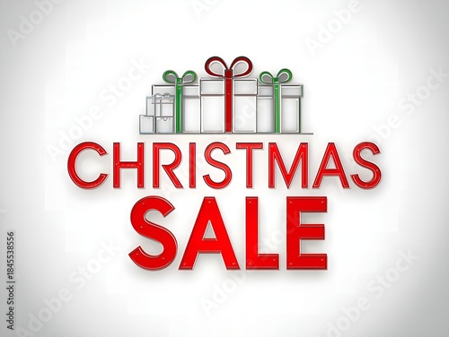 Christmas Sale Promotional Banner