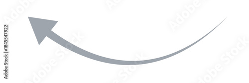 Horizontal long straight arrow signs. Black pointer, direction, position symbol and double arrow icon isolated on white background. Vector Illustration