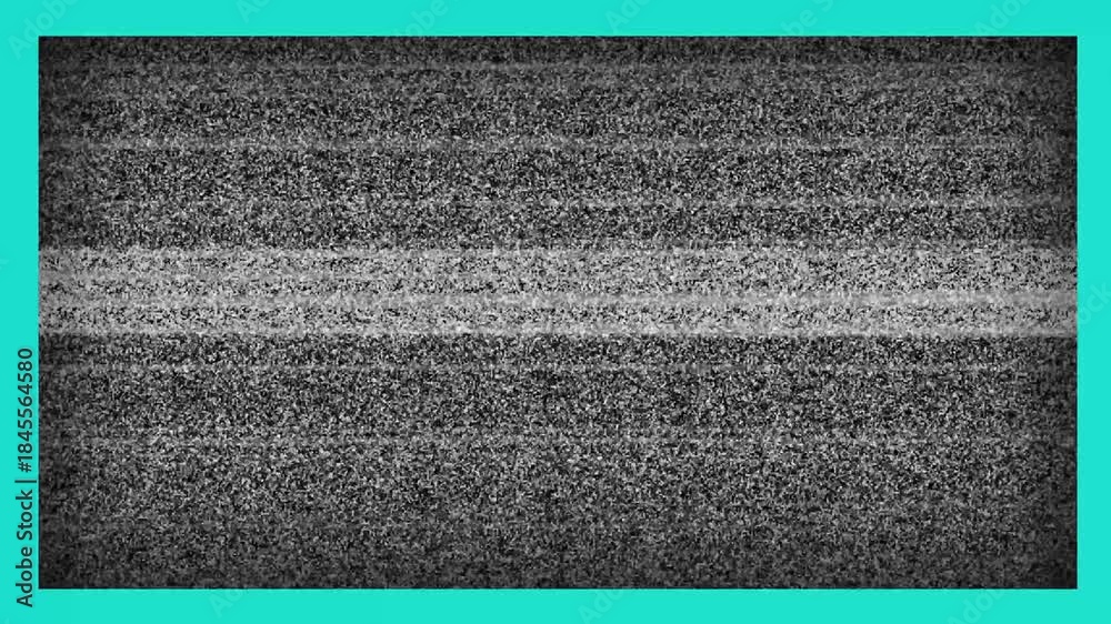 Static No Signal TV snow or noise . Detained analog tale visor. Bad Tv Signal - Static ...