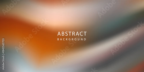Futuristic liquid wave design with smooth metallic curves and glowing orange elements on a dark abstract background.