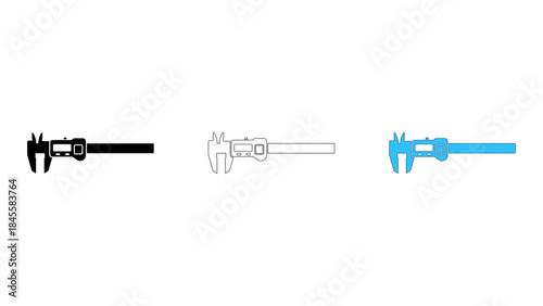 Digital caliper a precision instrument for measuring internal and external dimensions accurately