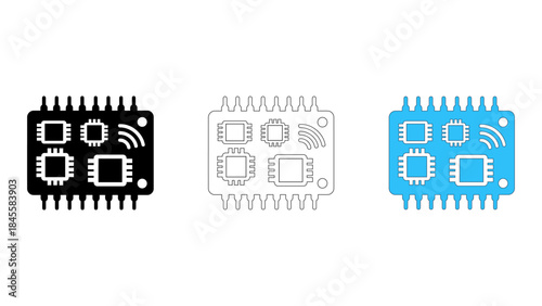 Iot developer kit icon a platform for building and testing smart device applications
