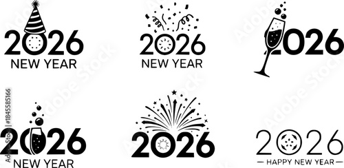 snowflake christmas vector, christmas vector line art decoration elements , christmas happy new year doodles vector 