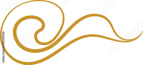 Chinese Cloud Line Art Decorative Ornament