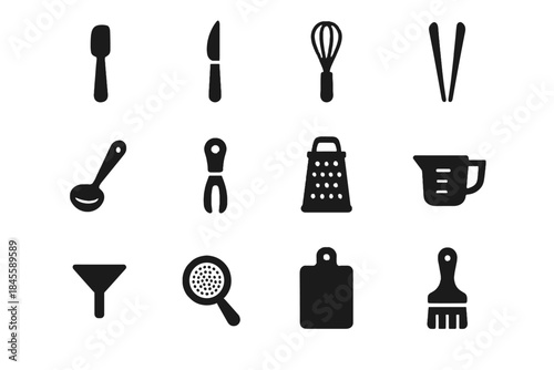 Nano measuring tiny micro icon tools board precision cup vector kitchen funnel