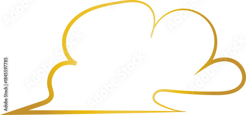 Chinese Cloud Line Art Decorative Ornament