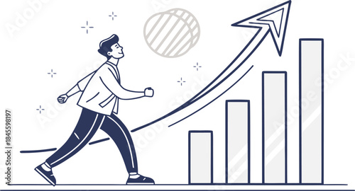 Business Analytics Dashboard Vector Design