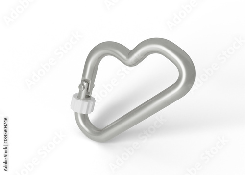 Minimal Carabiner Hook Mockup for Product Branding