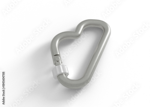 Lock Carabiner Hook Mockup