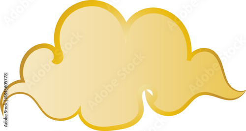 Chinese Cloud Line Art Decorative Ornament