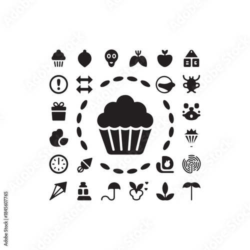 set of icons .vector eps 10