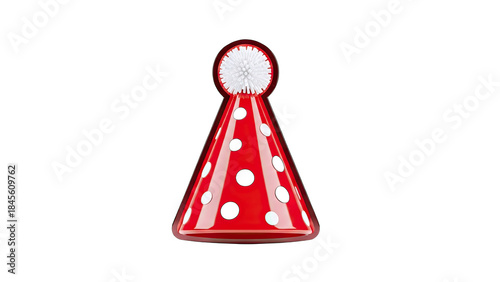 Party Hat Isolated on White Background