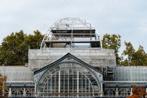 Palacio de Cristal renovation in Retiro Park, Madrid