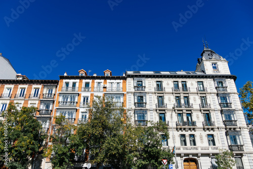 Madrid Salamanca quarter luxury real estate residential building