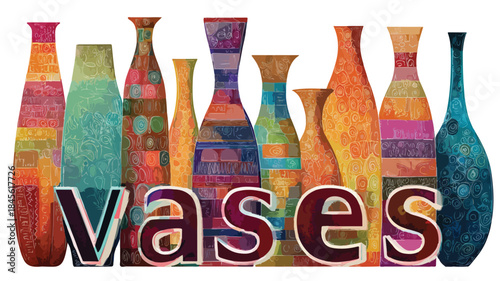 Elegant Collection of Vases with 'Vases' Decoration - Interior Design Inspiration