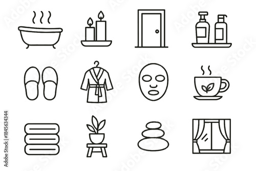 Outline window skincare herbal hook vector hanging stones boundaries icon icons healthy