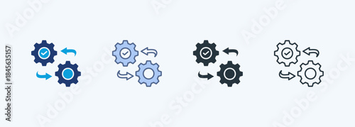 Integration Multiple Style Icon Collection