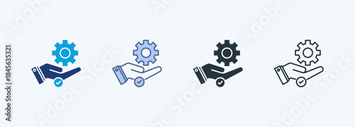 Service Multiple Style Icon Collection