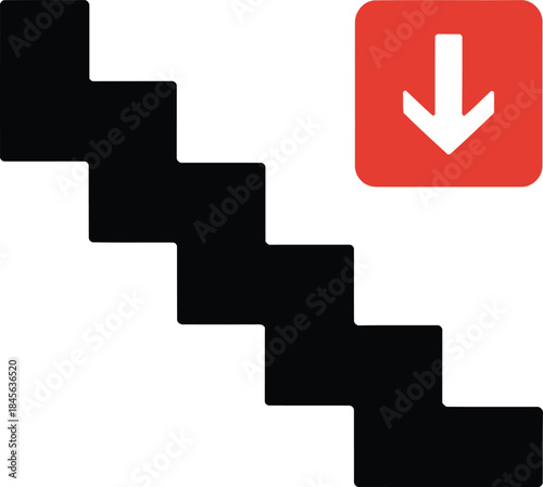 Minimalist digital graphic showing 'vector file' text on a plain white background Vector