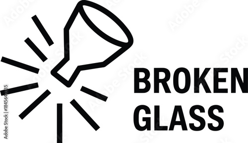 Representation of a vector file format using simple text on a white canvas Vector