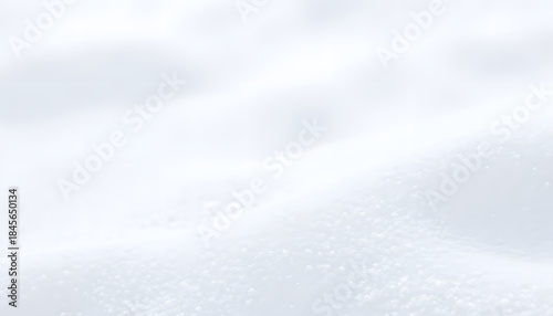 Snowy abstract texture background with soft shadows, minimal winter mood