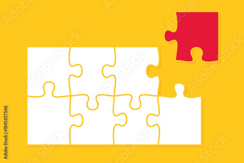 puzzle with missing piece