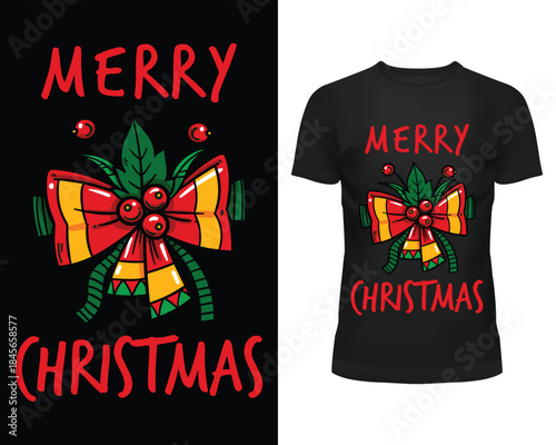 Christmas T-shirt Design, Christmas is the most wonderful time for you and your family