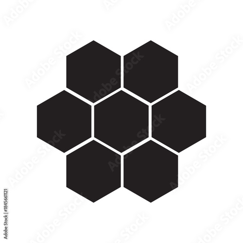 bee honeycomb icon set. Honey comb cartoon. Natural food. honeycomb pattern. Honey symbol. Beehive sign