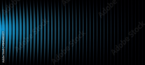 Ribbed neon glass 3d background with vertical striped texture, bright red blue gradient. Luminous transparent surface with lighting effect.	blue abstract background