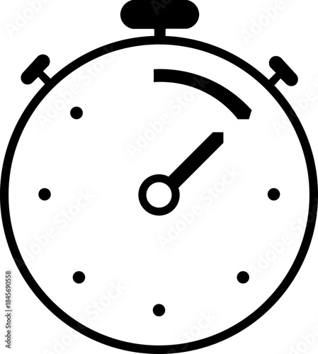 vector illustration of an alarm clock Alarm clock icon. Alarm clock vector set. Isolated alarm clock ringing sign. Black line icon ringing alarm clock to wake up. Wake up time illustration. 