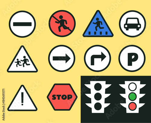 Highway road interchange expressway freeway concept. Vector flat graphic design illustration