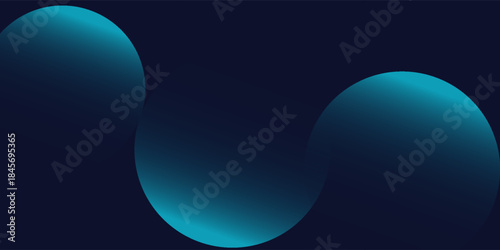 Blue background. Abstract circle gradient backdrop of rich and luxurious colors. Useful for backgrounds, presentations, mailer, templates etc